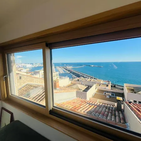 Somptueux Duplex Vue Quartier-haut * Sete