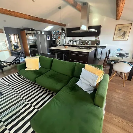 Apartment Somptueux Duplex Vue Quartier-haut Sete